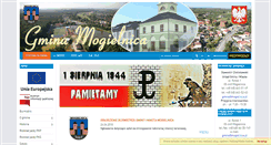 Desktop Screenshot of mogielnica.pl