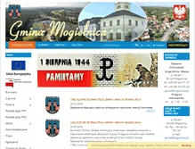 Tablet Screenshot of mogielnica.pl