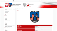 Desktop Screenshot of bip.mogielnica.pl