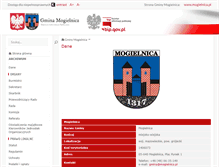 Tablet Screenshot of bip.mogielnica.pl